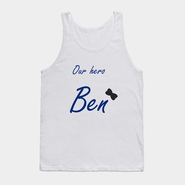 Our hero Ben Tank Top by halazidan